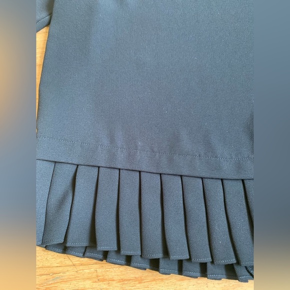 J. Jill black 3/4 sleeve blouse women’s size small - Picture 4 of 5